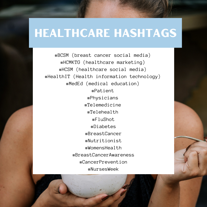 healthcare hashtags