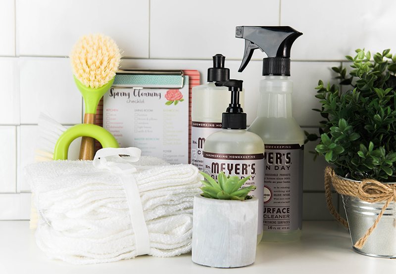 This Spring Cleaning Basket Will Inspire Your Friends To Wipe Away