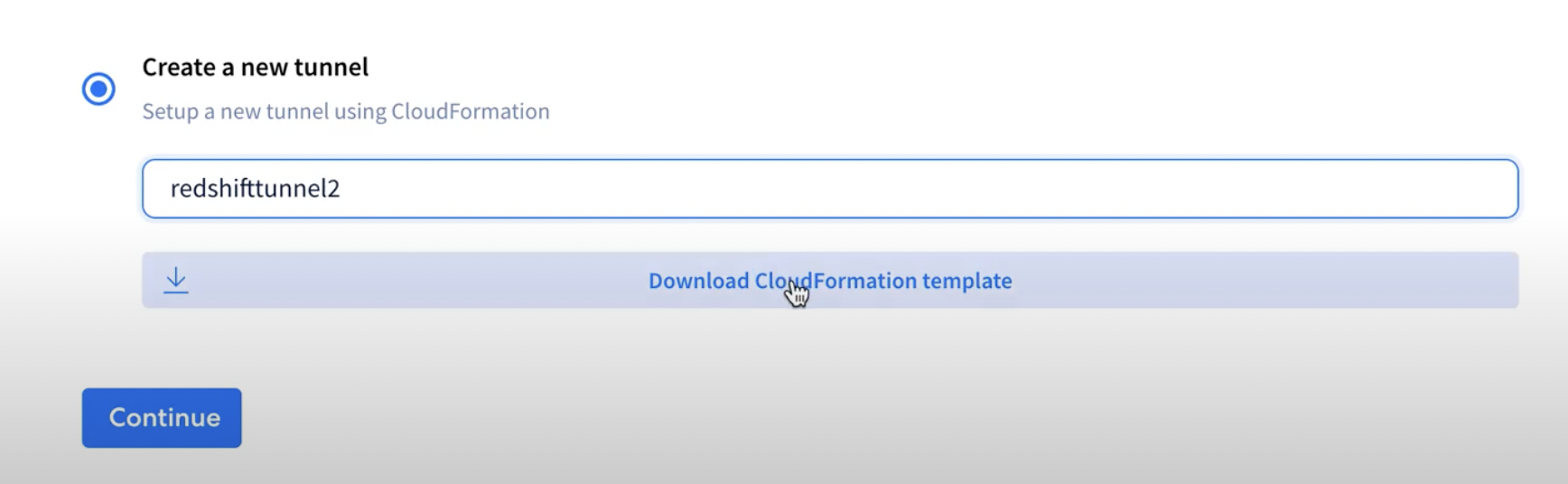 Security VPN Tunnel Integrate.io CDC