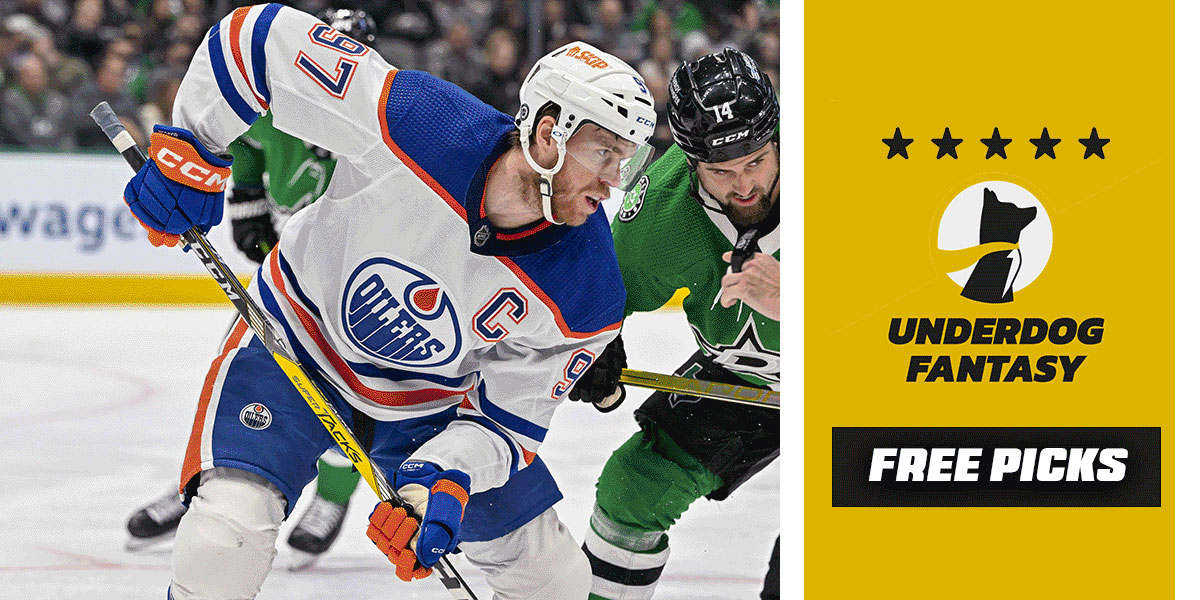 NHL Underdog Fantasy Picks (Friday the 17th)