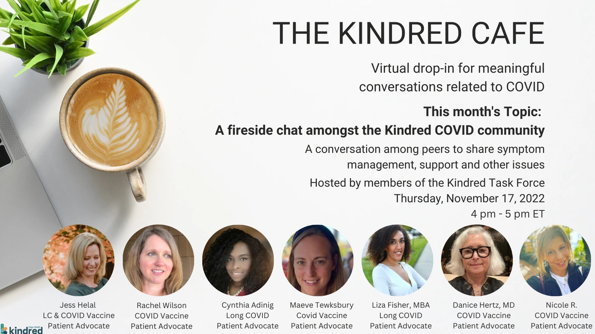 Don't Miss the Kindred Café This Thursday at 4 p.m. ET Kindred Content