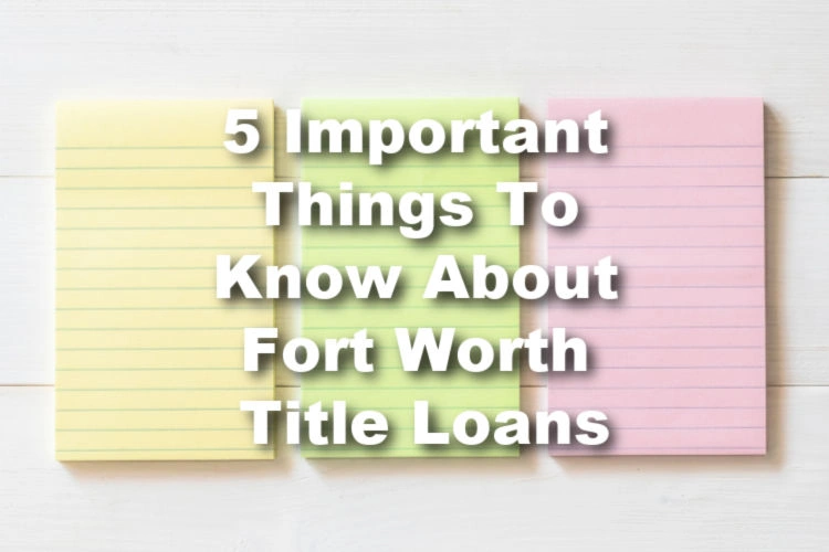 ft worth title loans
