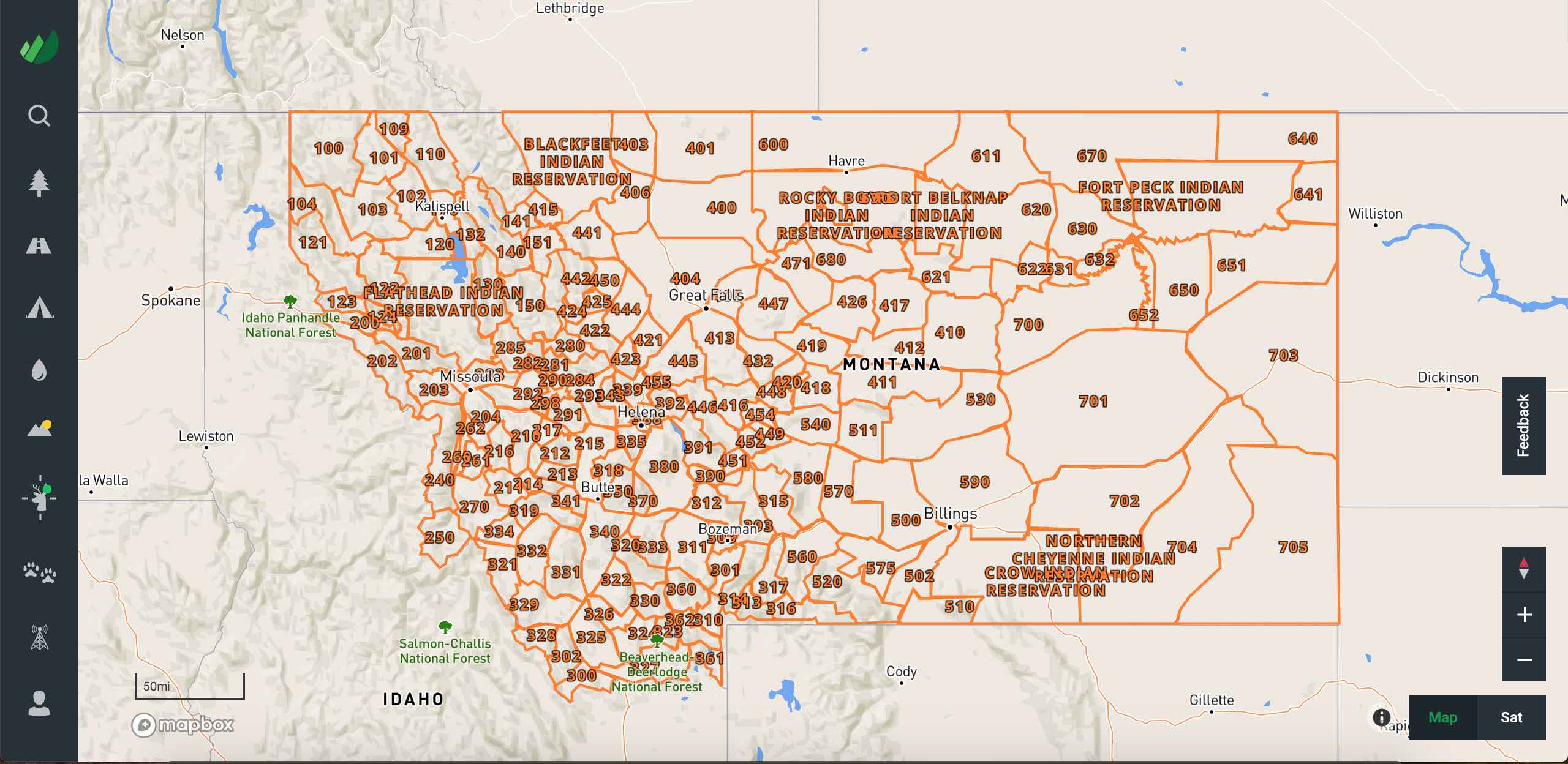 Montana Antelope Unit Map Outly - Journal: 2020 Montana Big Game Hunting Application Information