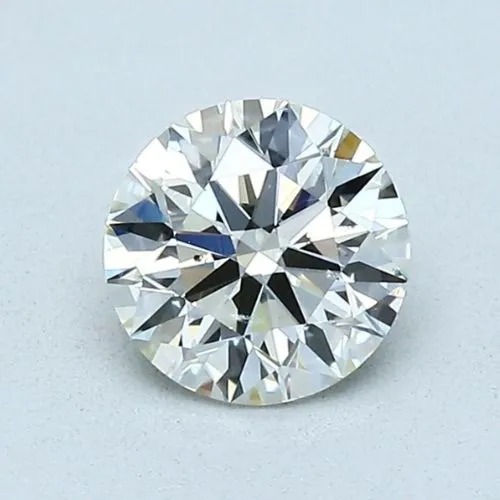 magnified image of a K color diamond
