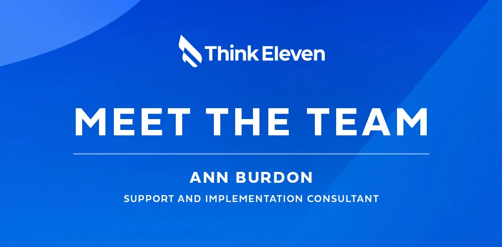 Meet the Team: Ann Burdon