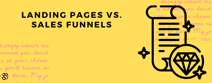 Landing pages vs. sales funnels