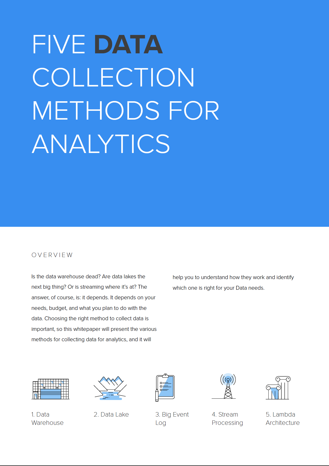 5 Data Collection Methods for Analytics | Xplenty