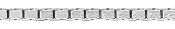 Sterling silver box chain