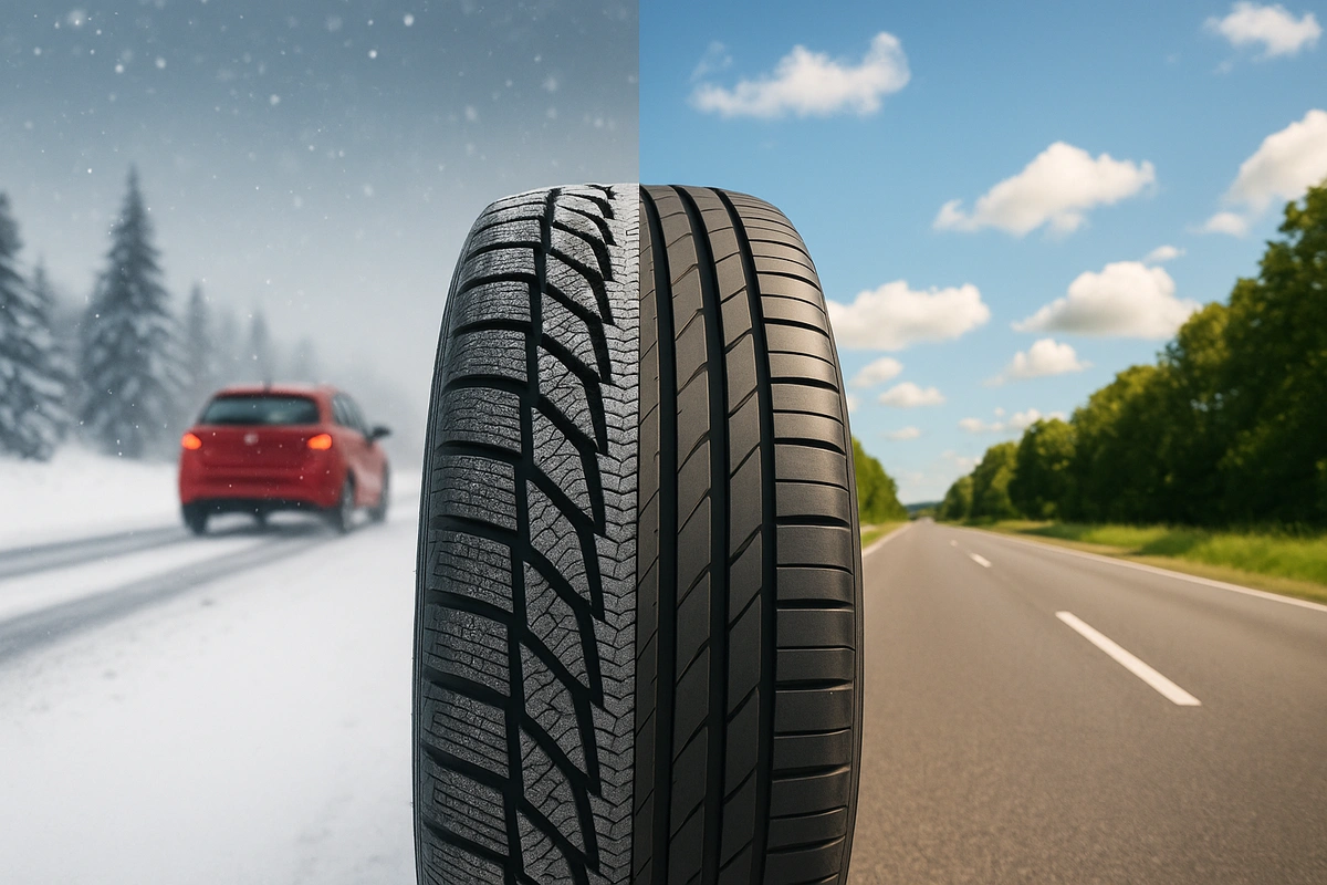 Winter vs Summer Tyres: Understanding Tyre Tread Differences and Performance Featured Image