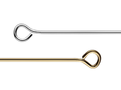 Sterling Silver & Gold-filled Eyepins