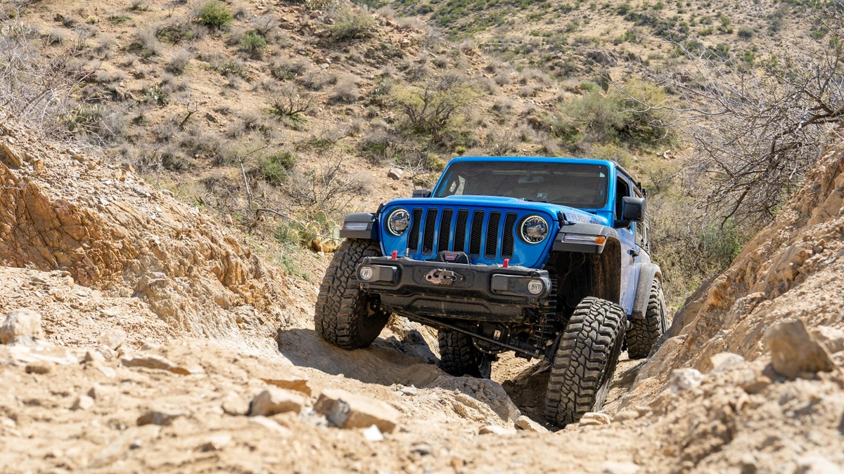 Jeep® Trail Rated Badge - Off-Road Vehicle Certification