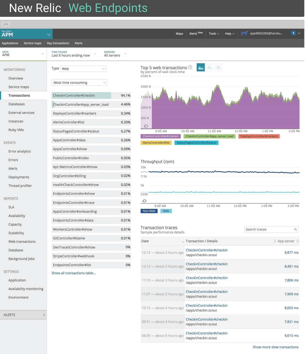 web endpoints