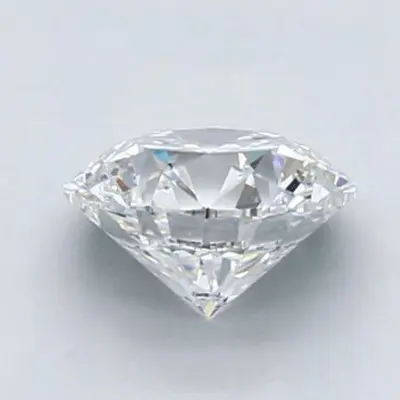 1.5 carat diamond D color VS1 clarity viewed from the side