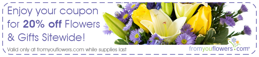 Save 20% Sitewide Flower Coupon 