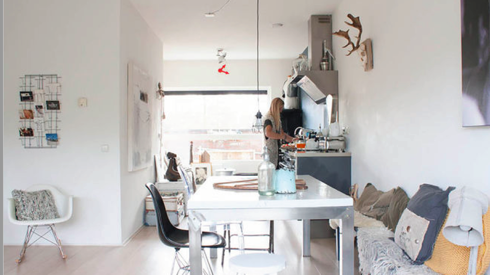 Woman in the kitchen