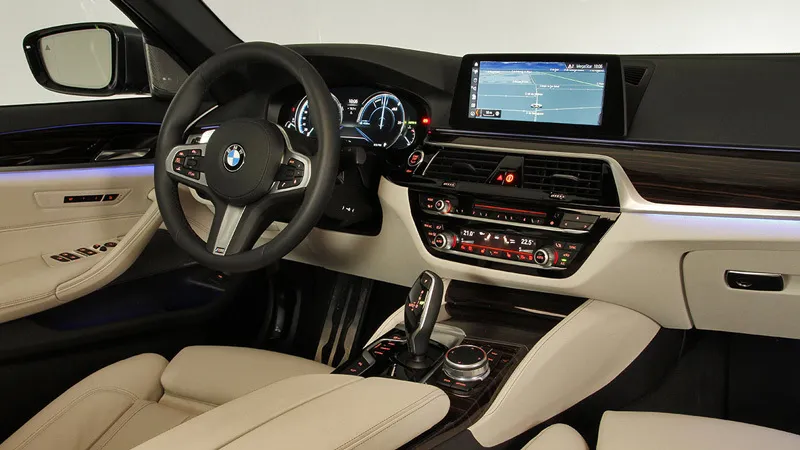 BMW Serie 5 2017 interior