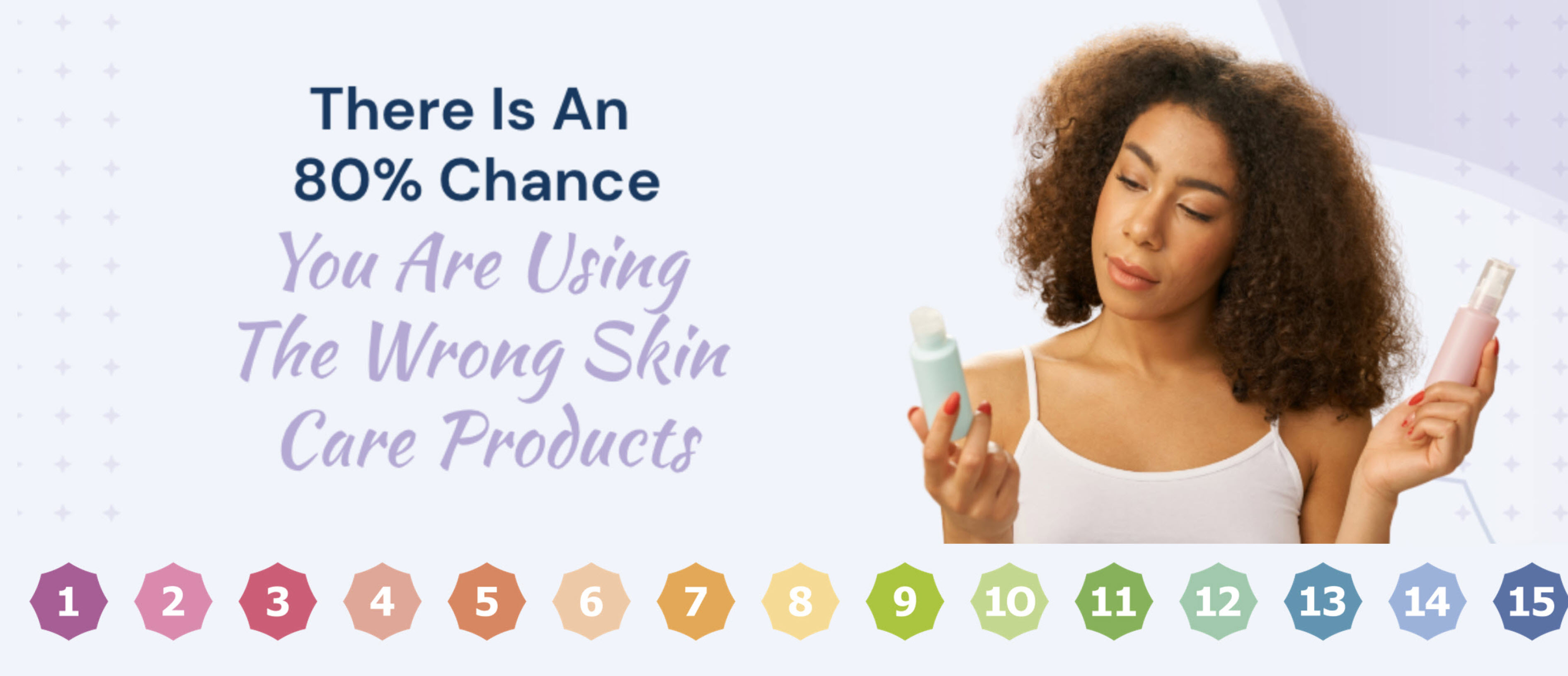 using the wrong skincare products