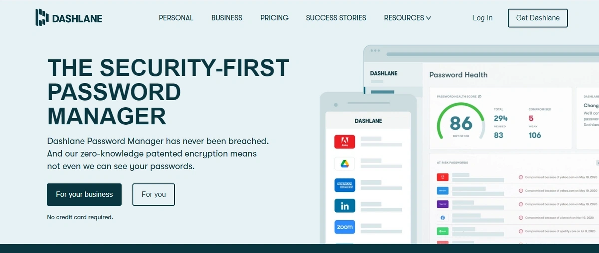 Dashlane Homepage.webp