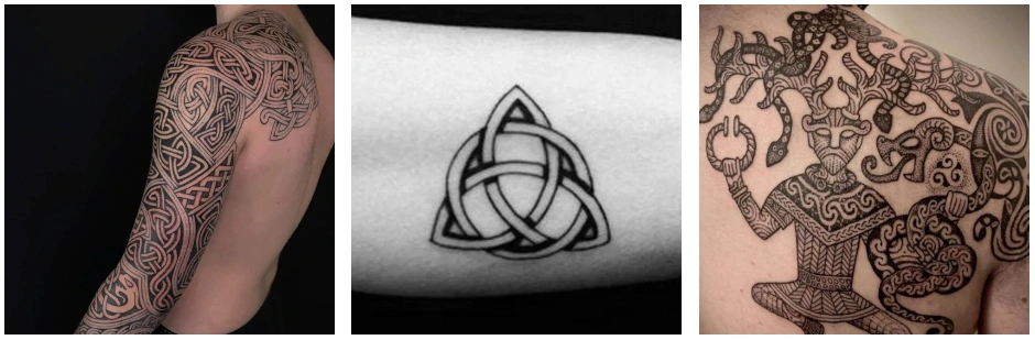 examples of celtic style tattoos