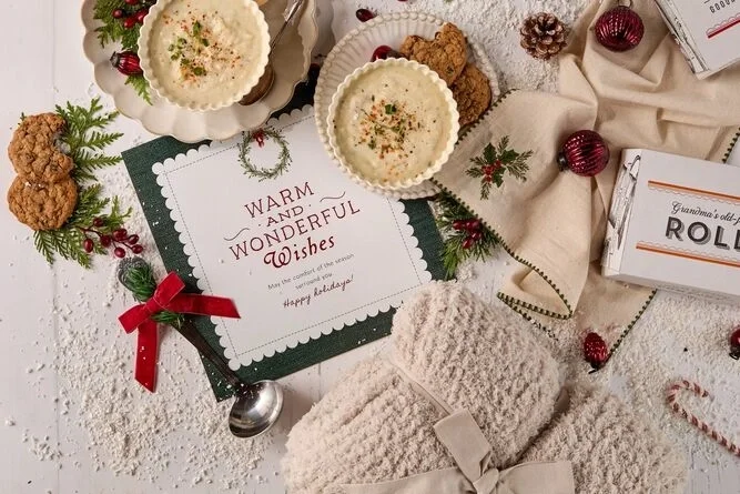 Blanketed in Holiday Warmth Package