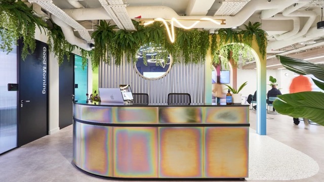 Huckletree Oxford Circus workspace