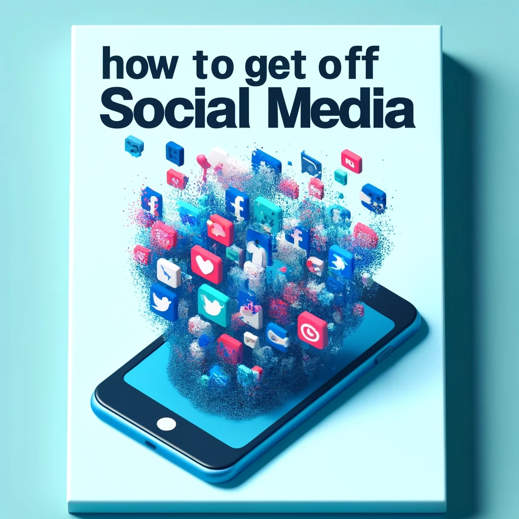 how to get off social media