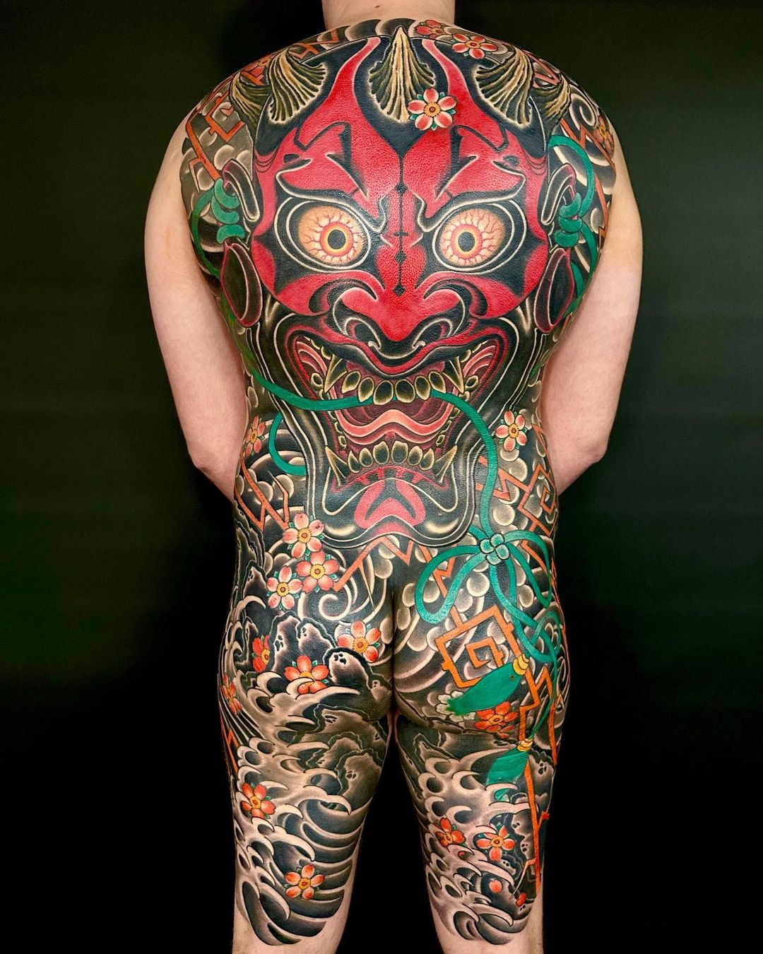 japanese tattoo by ryan ussher