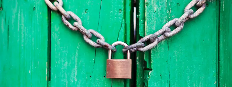 API Security shown as a locked gate