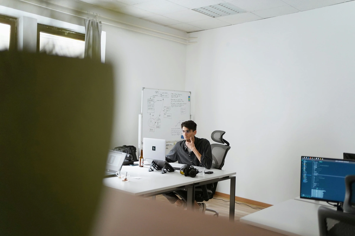 Freelance Web Developer doing work