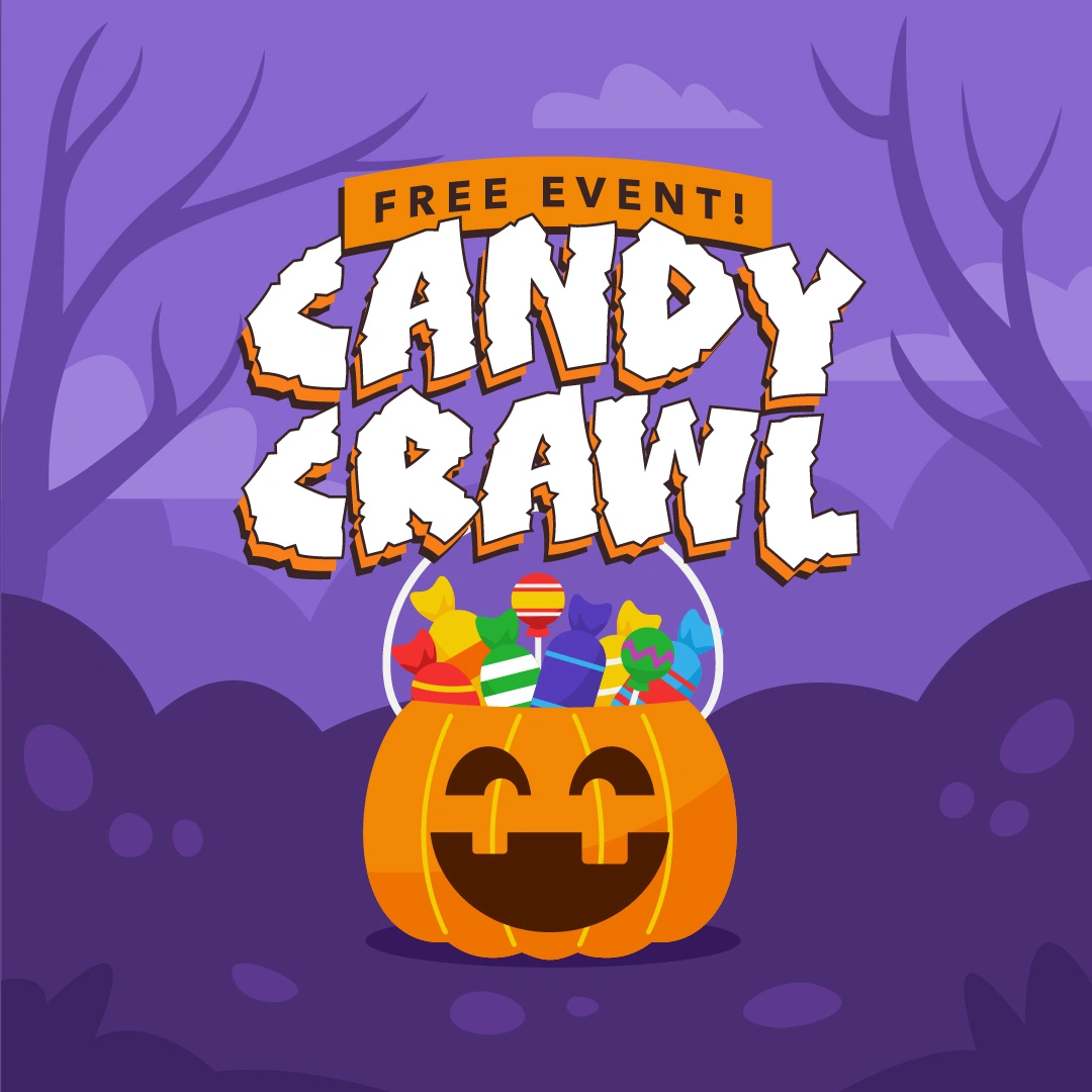 candy crawl - free event for parents and kids