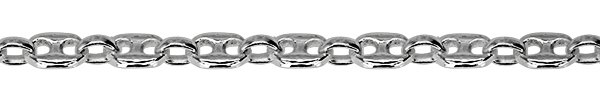 Sterling silver marine chain links