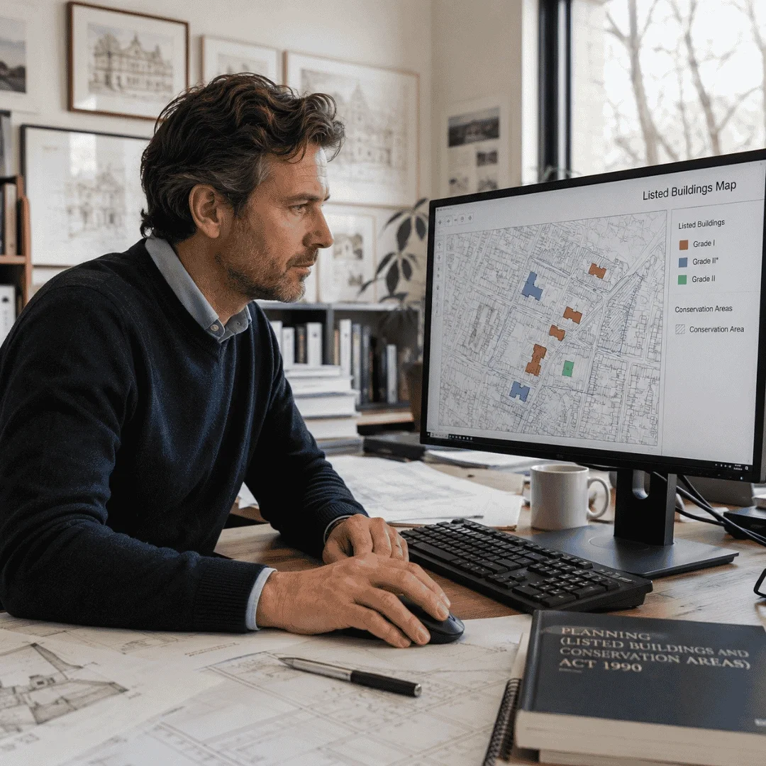 What are listed buildings?