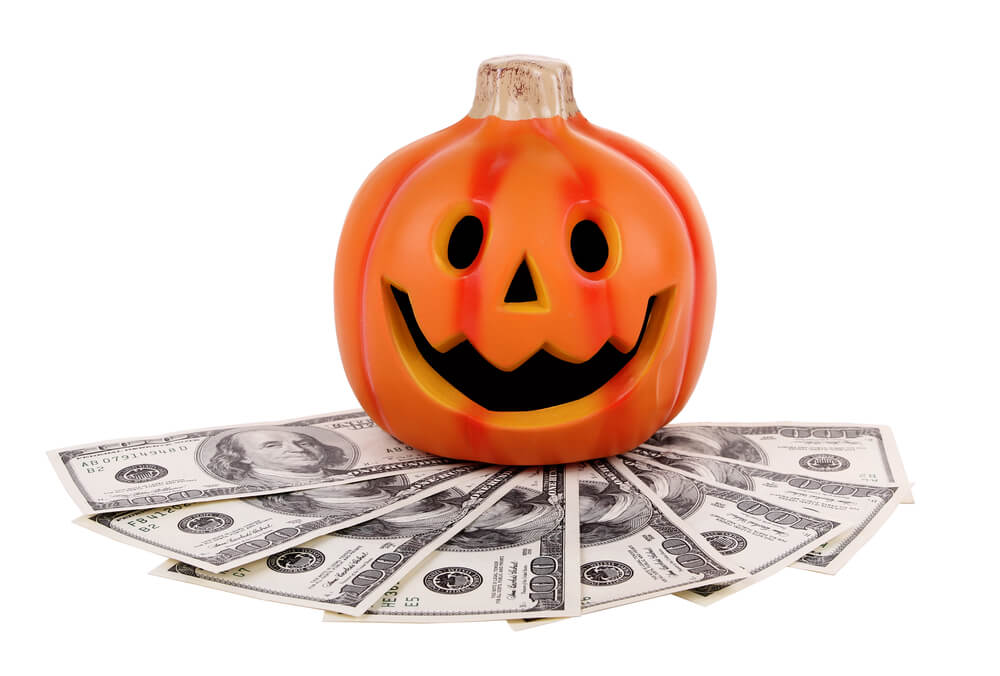 making halloween money