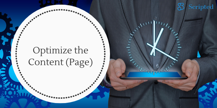 optimize the content page