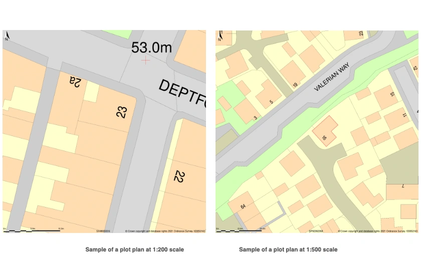 Plot plan samples