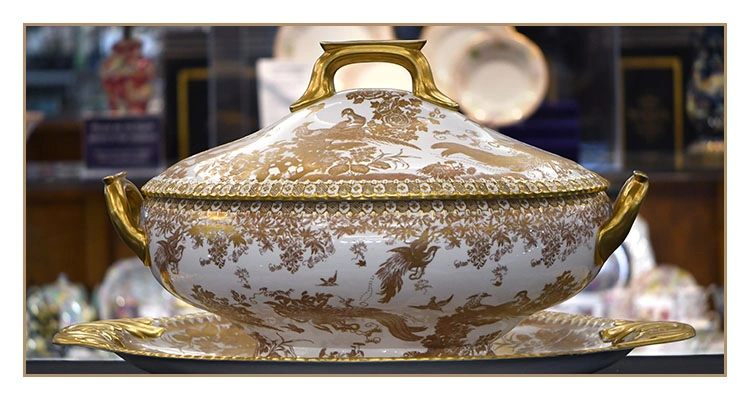 Royal Crown Derby Gold Aves Tureen | Replacements, Ltd.