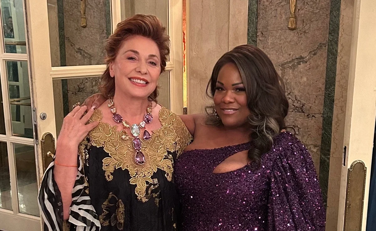 Maria Manetti Shrem & Latonia Moore