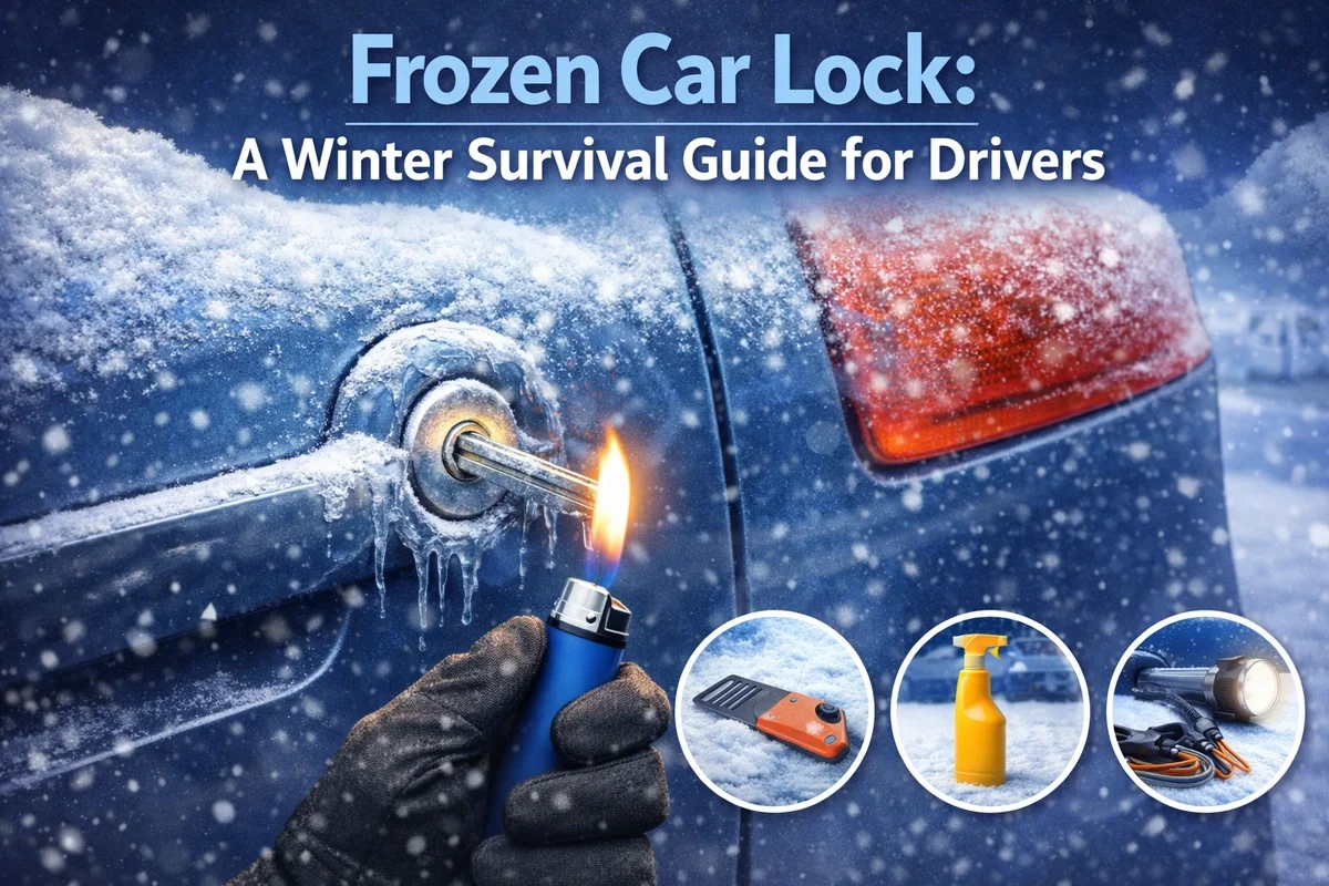 Frozen Car Lock: A Winter Survival Guide for Drivers | Key Me