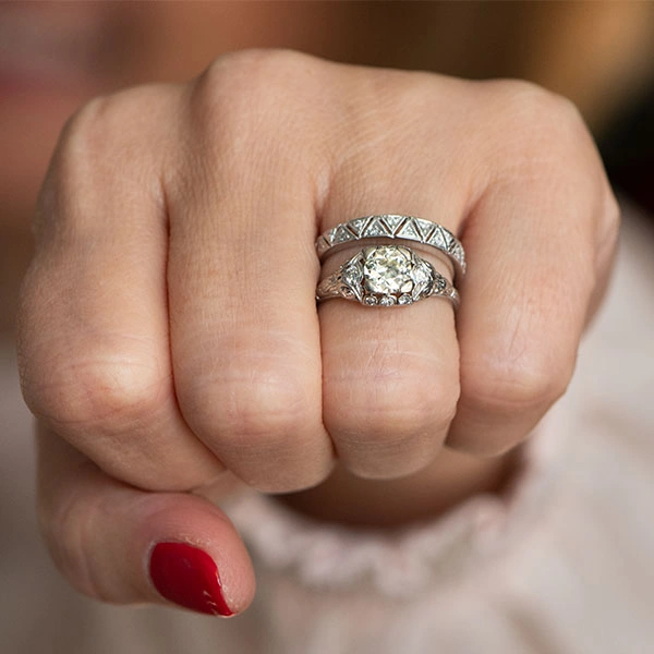 Wedding Ring & Band