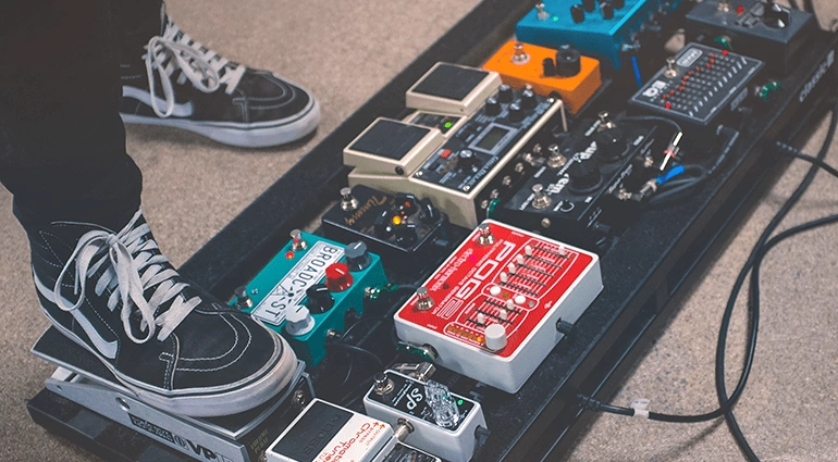 guitar pedalboard