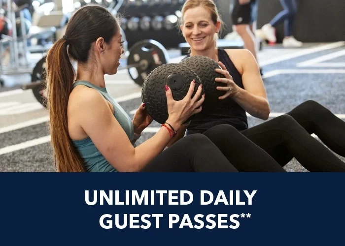 UNLIMITED DAILY GUEST PASSES**