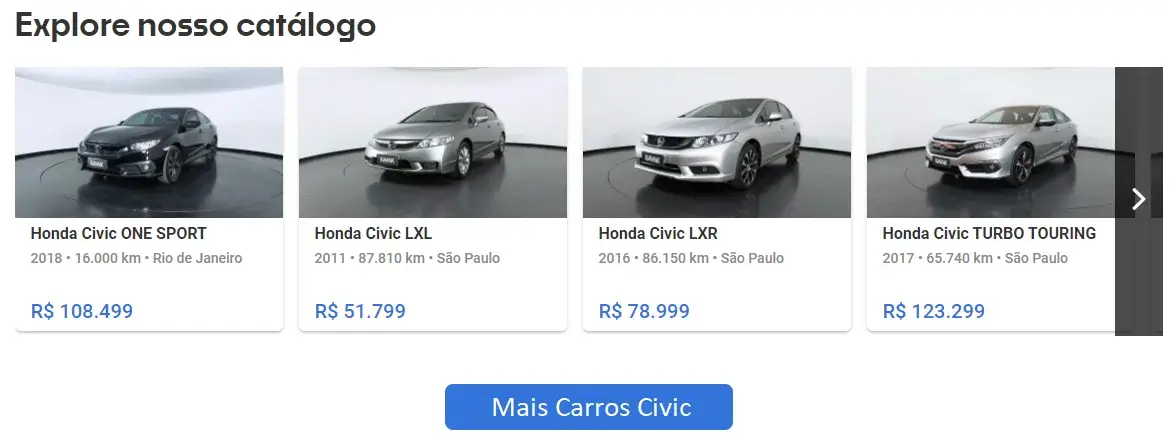 Comprar Honda Civic usado