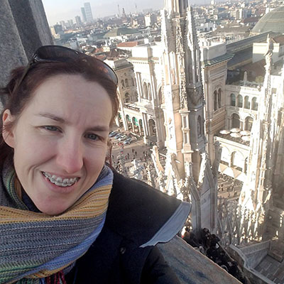 Top of the Milan Duomo