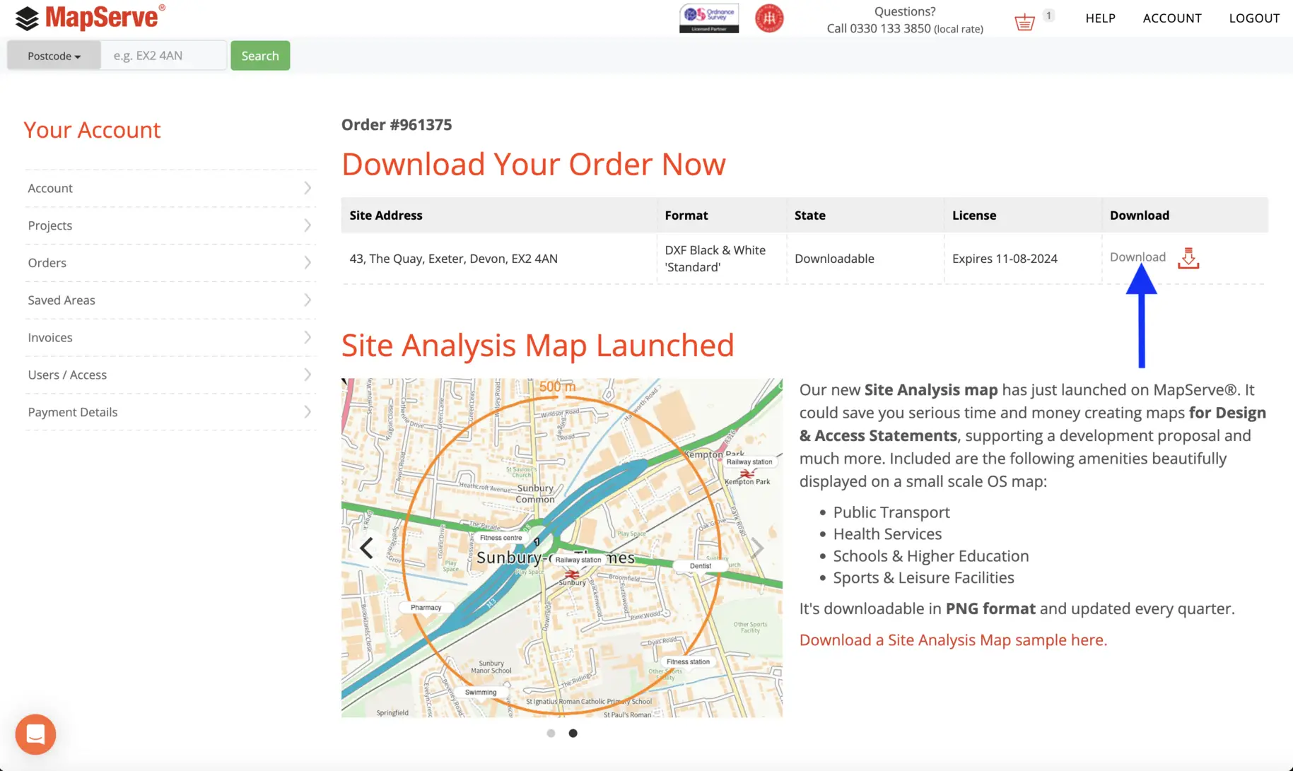 MapServe® download page