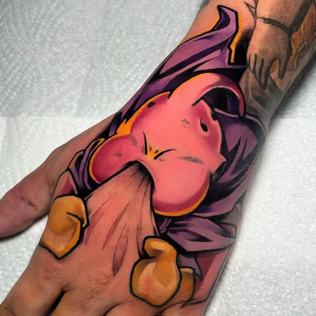 dragon ball z tattoo by shakoy