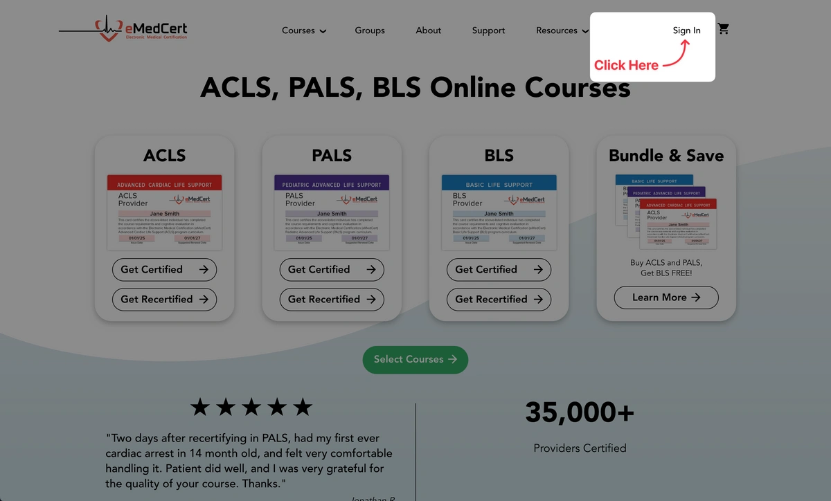 Support | CME Certificate Download 01