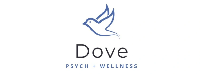 Dove Psych + Wellness Logo