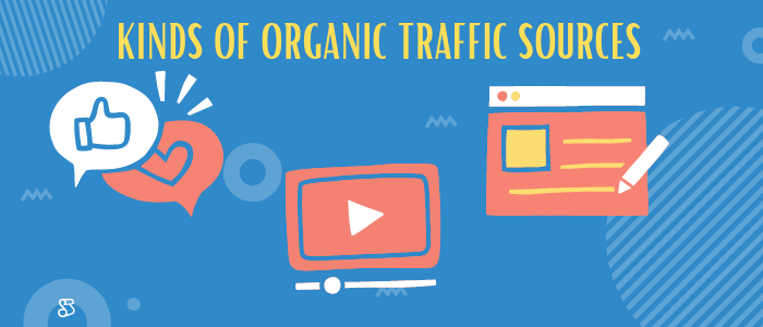 What are the different kinds of organic traffic sources?