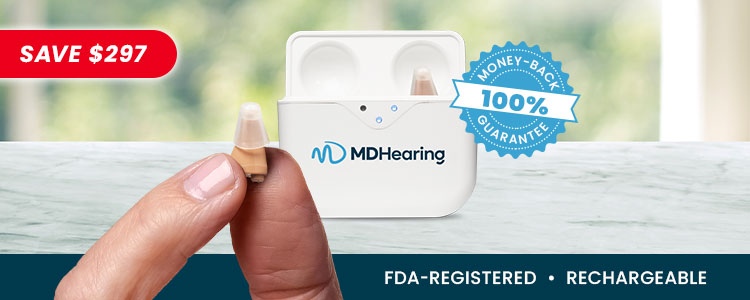 Normally a Pair of NEO XS Hearing Aids Are $594...But Right Now, They&rsquo;re 50% OFF&nbsp;(Save $297)