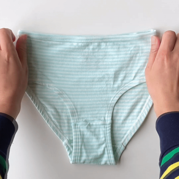 underwear folding gif